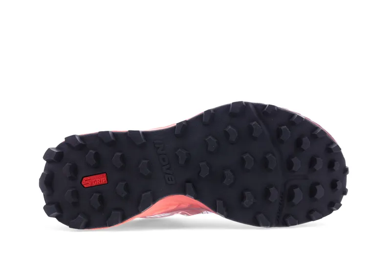 Inov8 MudTalon Speed Wide Women's Fell Running Shoe in Burgundy/Coral-1